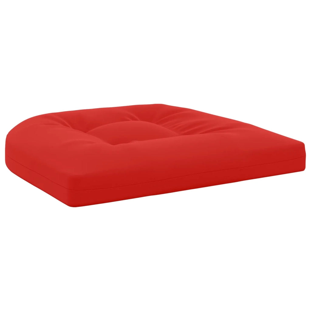 Cuscini per Sedia in 4 Pezzi 4 pz 100% Poliestere Rosso 945335