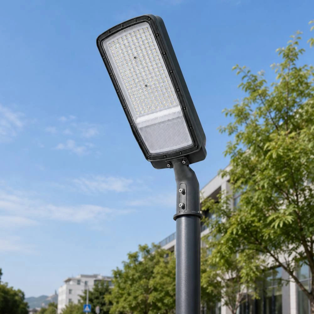Armatura stradale led chip lumileds ip65 75x130 gradi