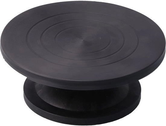 Draaitafel Professionale per Ceramica - Manuale per Scultura - Materiale Resistente - Rotaia con Rulli a Sfera - Costruzione Duratura