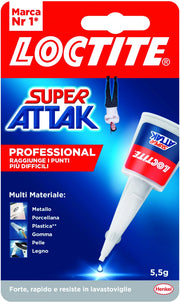 Henkel COLLA SUPER ATTAK PROFESSIONAL gr. 5,5 24.00 pz