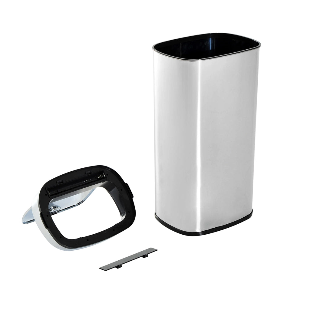 Cestino Automatico 68L ¨C zephmum ¨C Acciaio Inox Argento