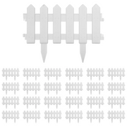 Bordi per Prato 25 pz Bianchi 10 m in PP CFW1511991