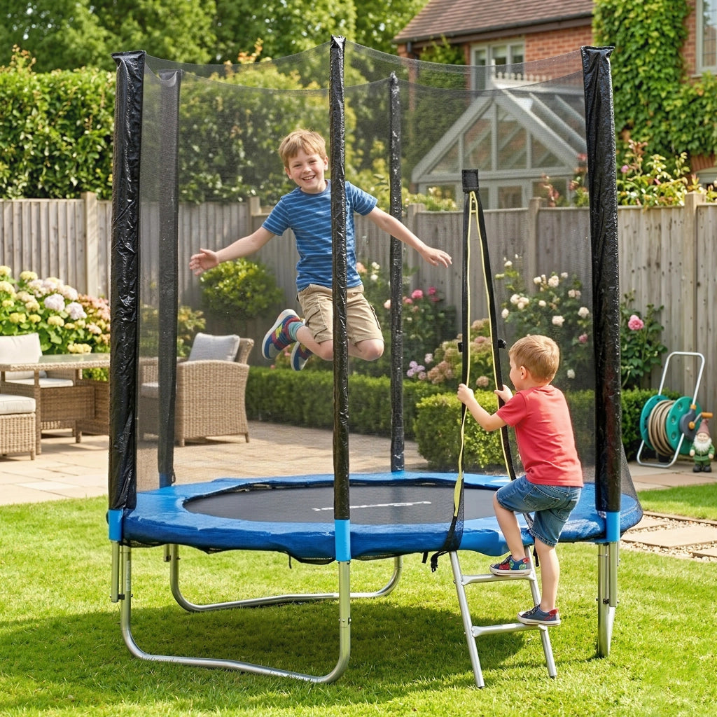 Trampolino da giardino con rete di sicurezza ¨C Minimal ¨C ?180 cm