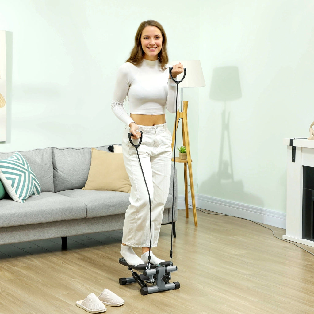 Stepper Mini Compatto per Allenamento Casa ¨C Minimal ¨C Grigio