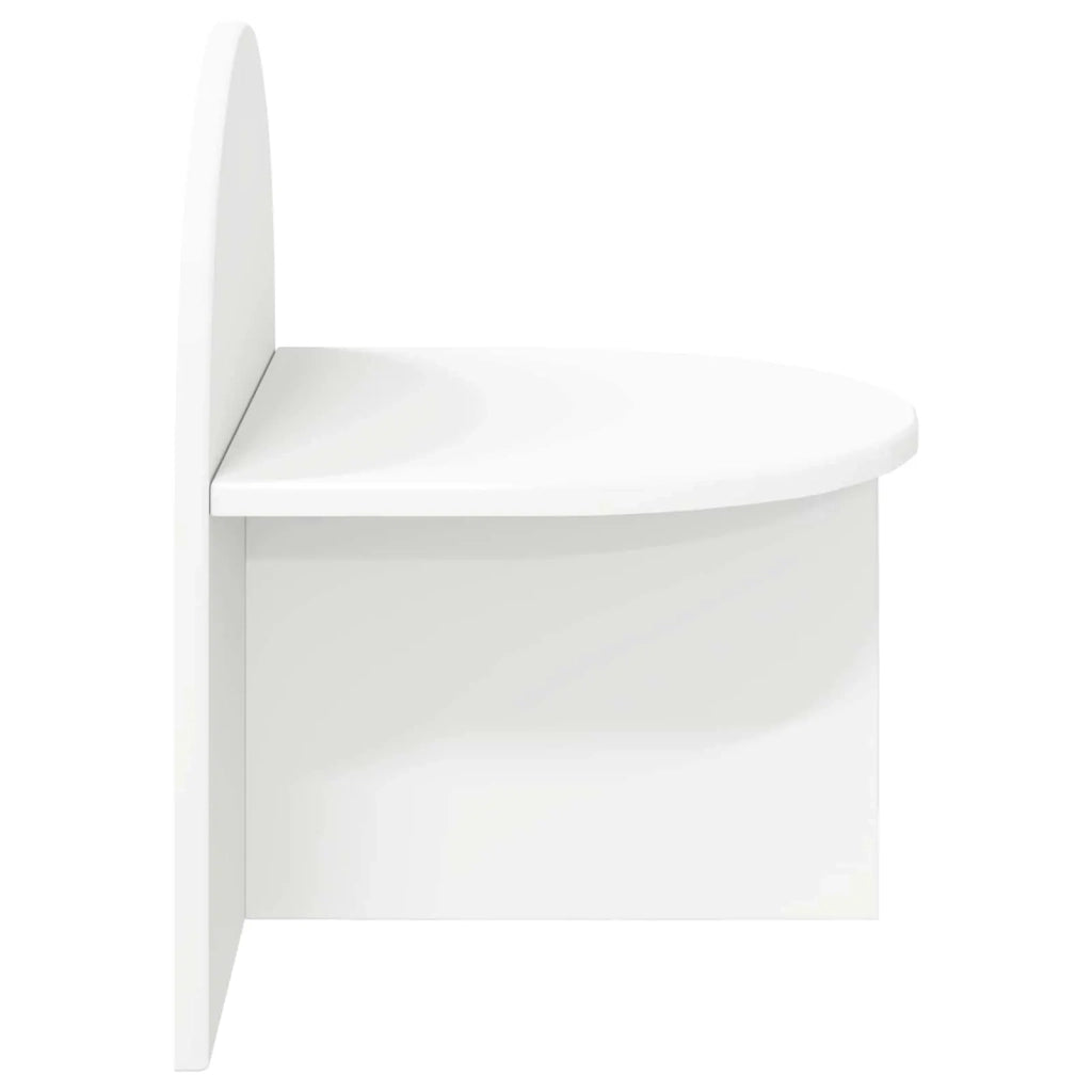 Comodino | Armadio da Notte | Mobiletto da notte Bianco 40 x 35,5 x 45,5 cm Legno ingegnerizzato