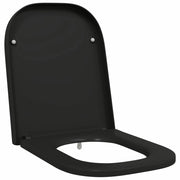 Sedile del WC Nero 47,5 x 35 x 3,6 cm Duroplast 42002360