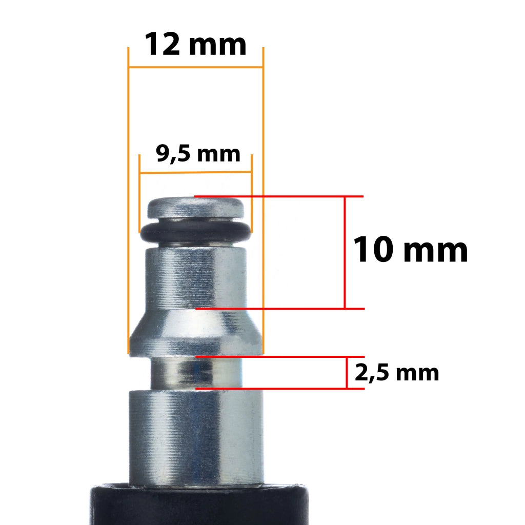 Tubo Alta Pressione 5m Quick Connect di Ricambio – Compatibile con Idropulitrici AR Blue Clean, Michelin, Black Decker