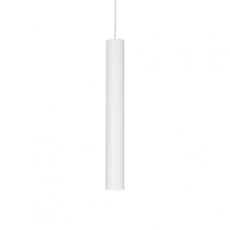Lampada A Sospensione Tube Sp D6 Bianco Ideal-Lux