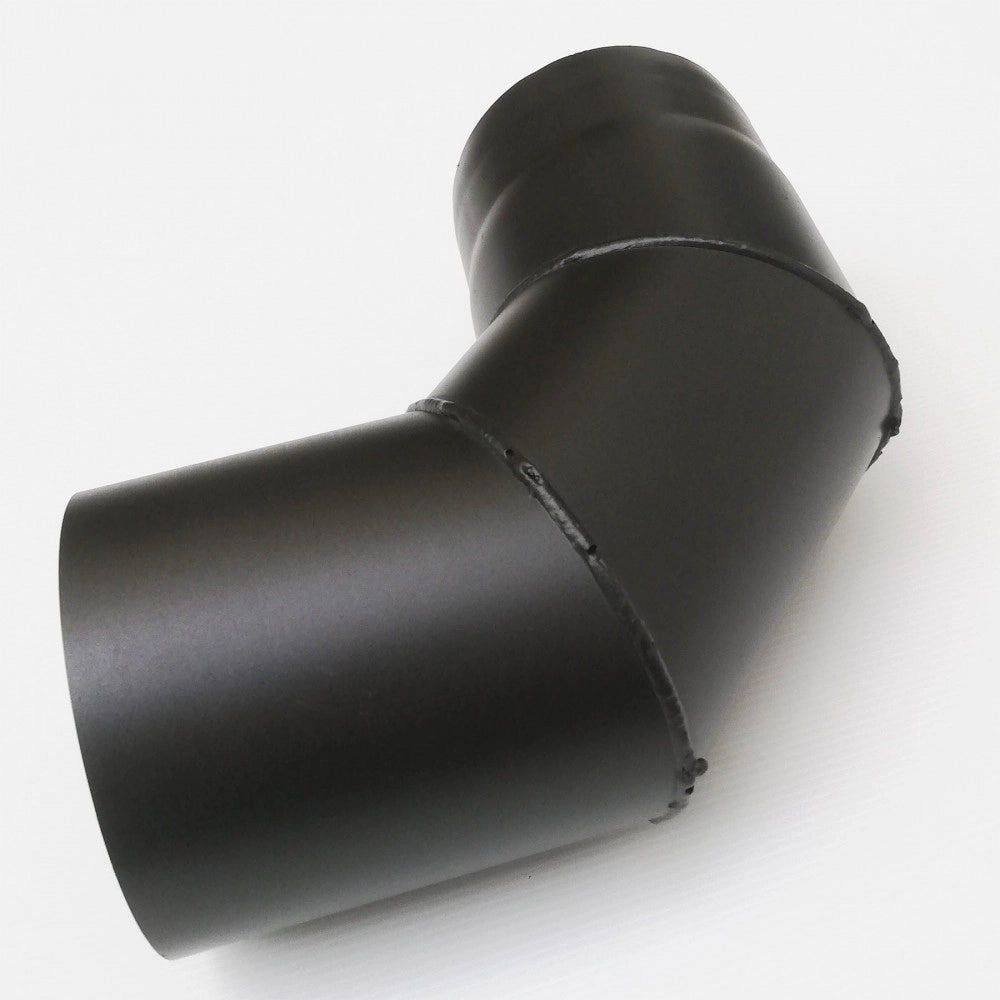 Curva a 90 gradi da 130mm per stufa a legna
