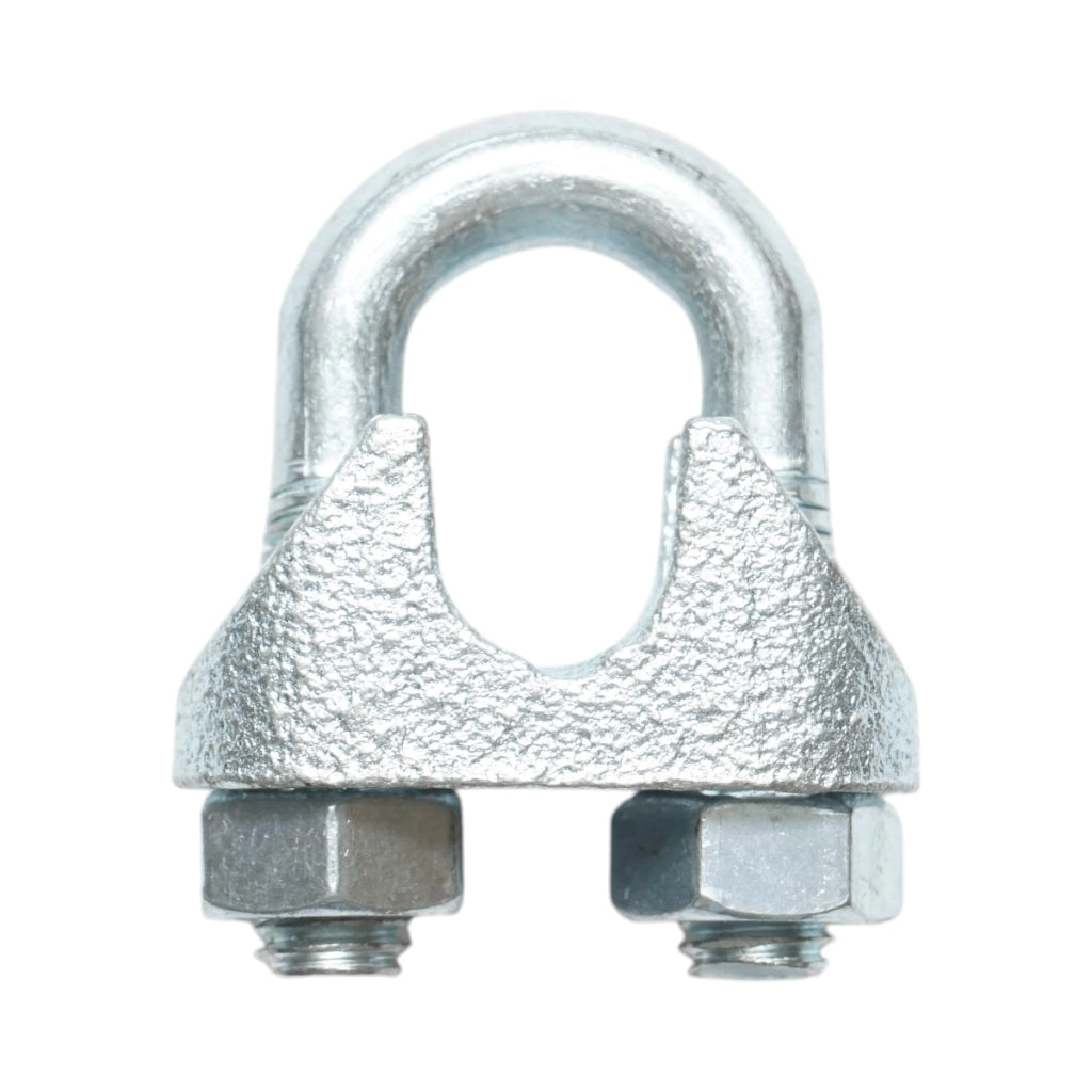 Morsetto zincato DIN 741-14