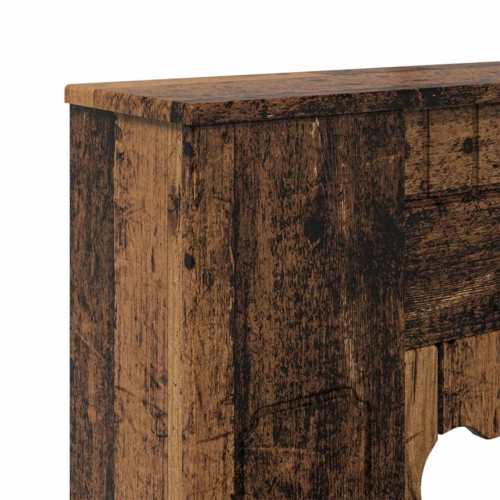 Cornice per camino Legno antico 93 x 20 x 89 cm 8006631