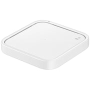 SAMSUNG SUPER FAST WIRELESS CHARGER (WHITE) (EP-P2400BWEGEU) - CARICABATTERIE SMARTPHONE WIRELESS - MAX 15W