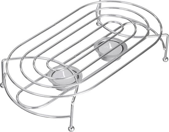 Stufa per due lampade da tavola - Riscaldatore a soffitto per tè e caffè - 28 x 15 cm