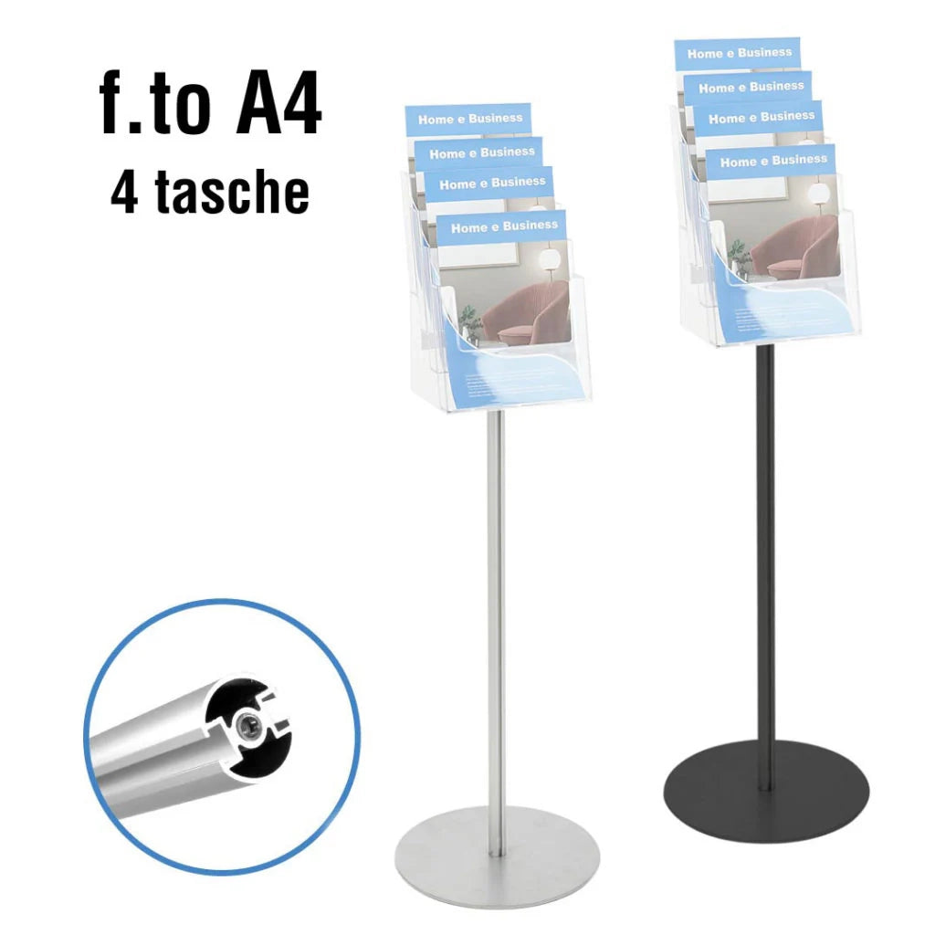 Portadepliant 4 tasche A4
