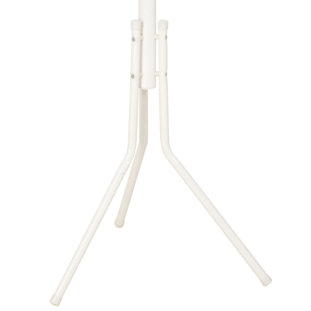 Perchero de metal blanco 173h cm