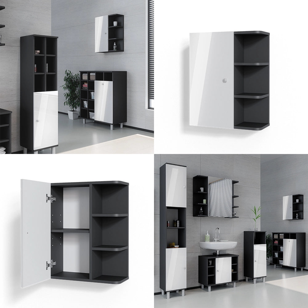 Vicco Mobile bagno Bianco lucido 47.2 x 59.2 cm