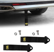 Sleeve per auto da corsa - Nylon - Per veicolo parafango posteriore - Nero - 2 pezzi
