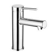 Miscelatore lavabo in ottone cromo con leva monocomando slim Alba