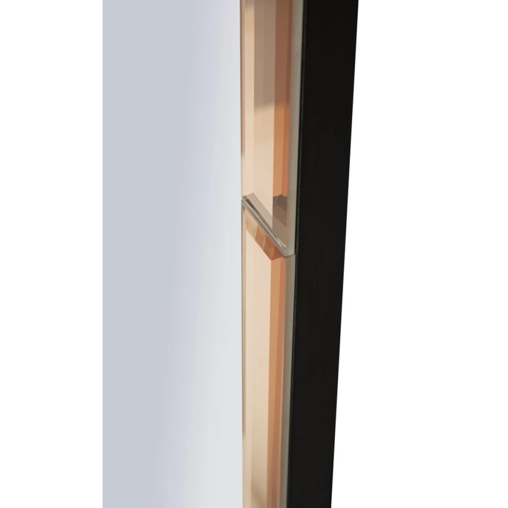 Specchio con Cornice Classico 5, Rosa, MDF, 150x55x2 cm