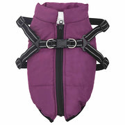 Cappotto per Cani Viola L36 Pile e Poliestere CFW8670095