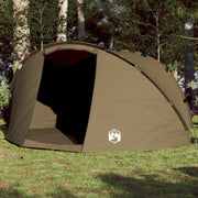 Tenda da Pesca per 5 Persone-Tenda da campeggio Verde Oliva Impermeabile 492674