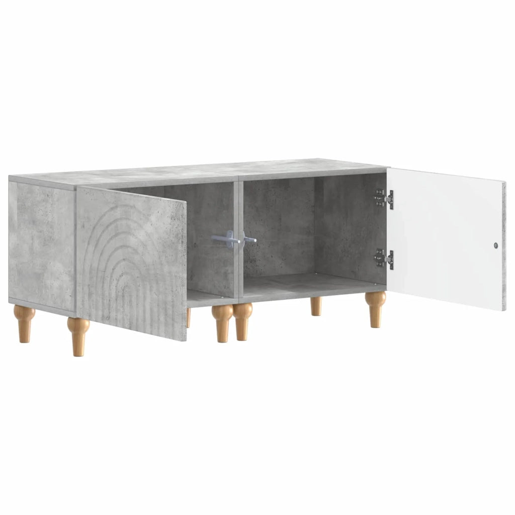 Mobile TV Grigio Cemento Legno ingegnerizzato 896238