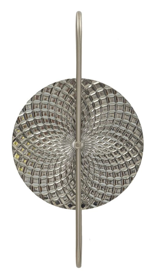 LAMPADA DA MURO SILVERY CM 28X15X54