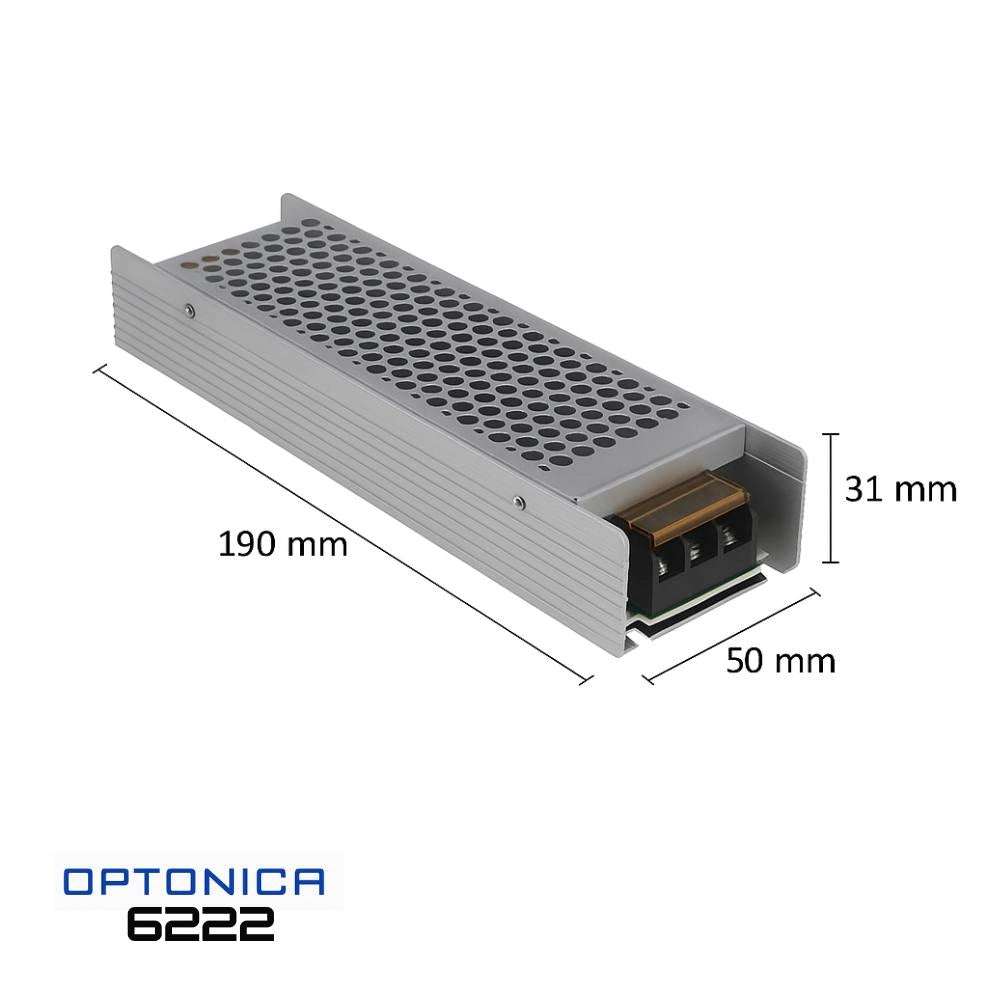 Alimentatore led 24v 100w in metallo ip20 per installazioni interne
