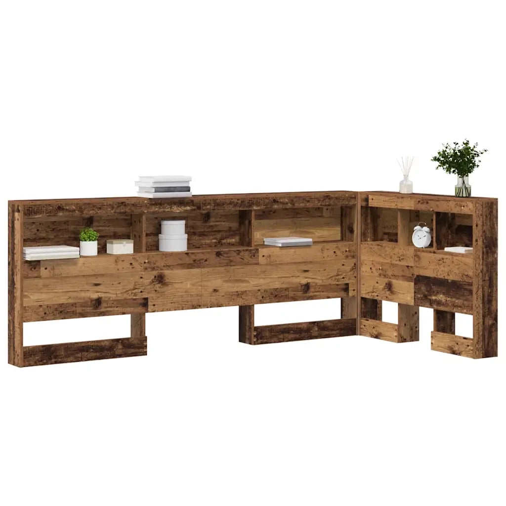Testata contenitore Legno vecchio 75 cm Legno multistrato 3335531