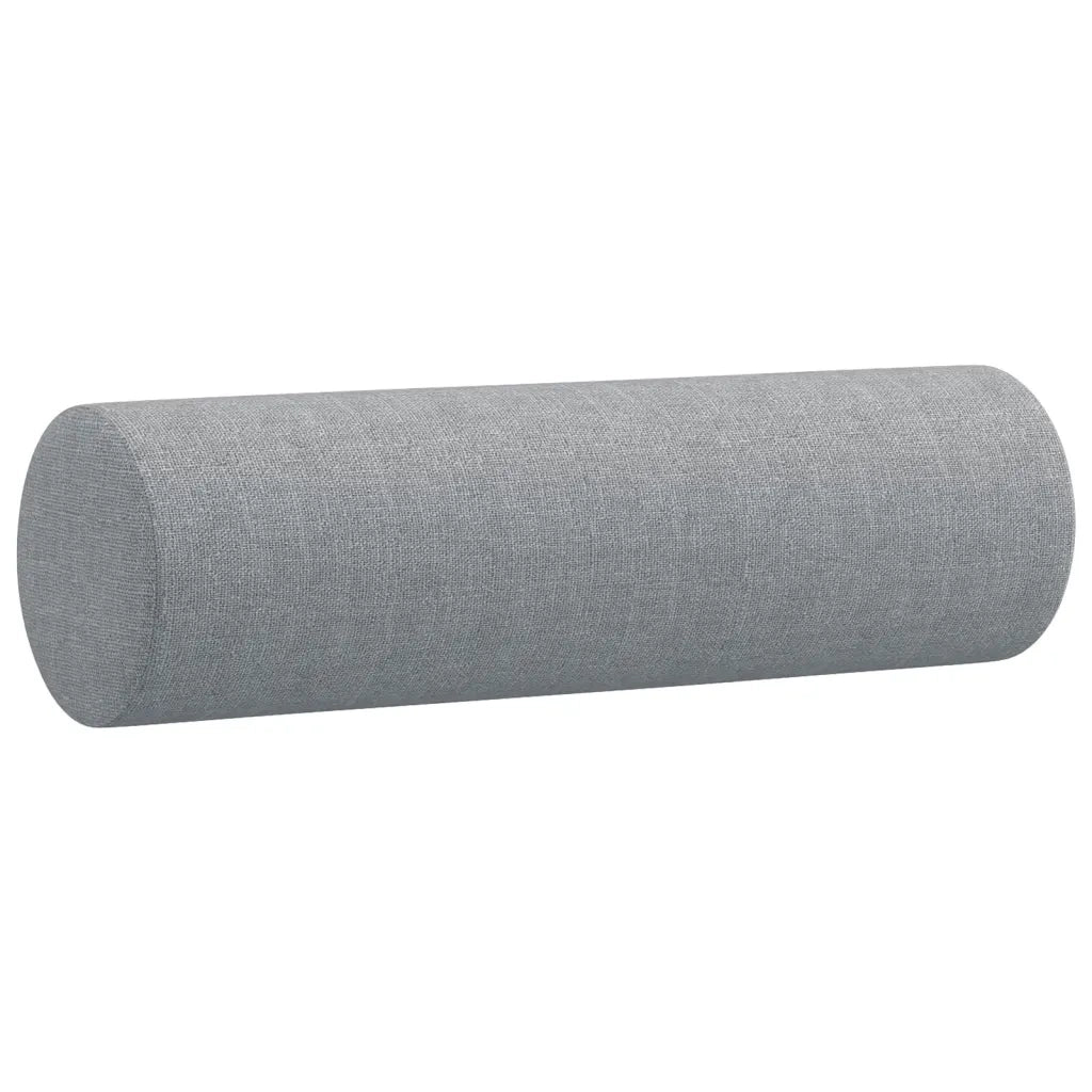 Divano a 3 Posti con Cuscini-Sofa 3 Posti con Cuscini Grigio Chiaro 180 cm in Tessuto 907235