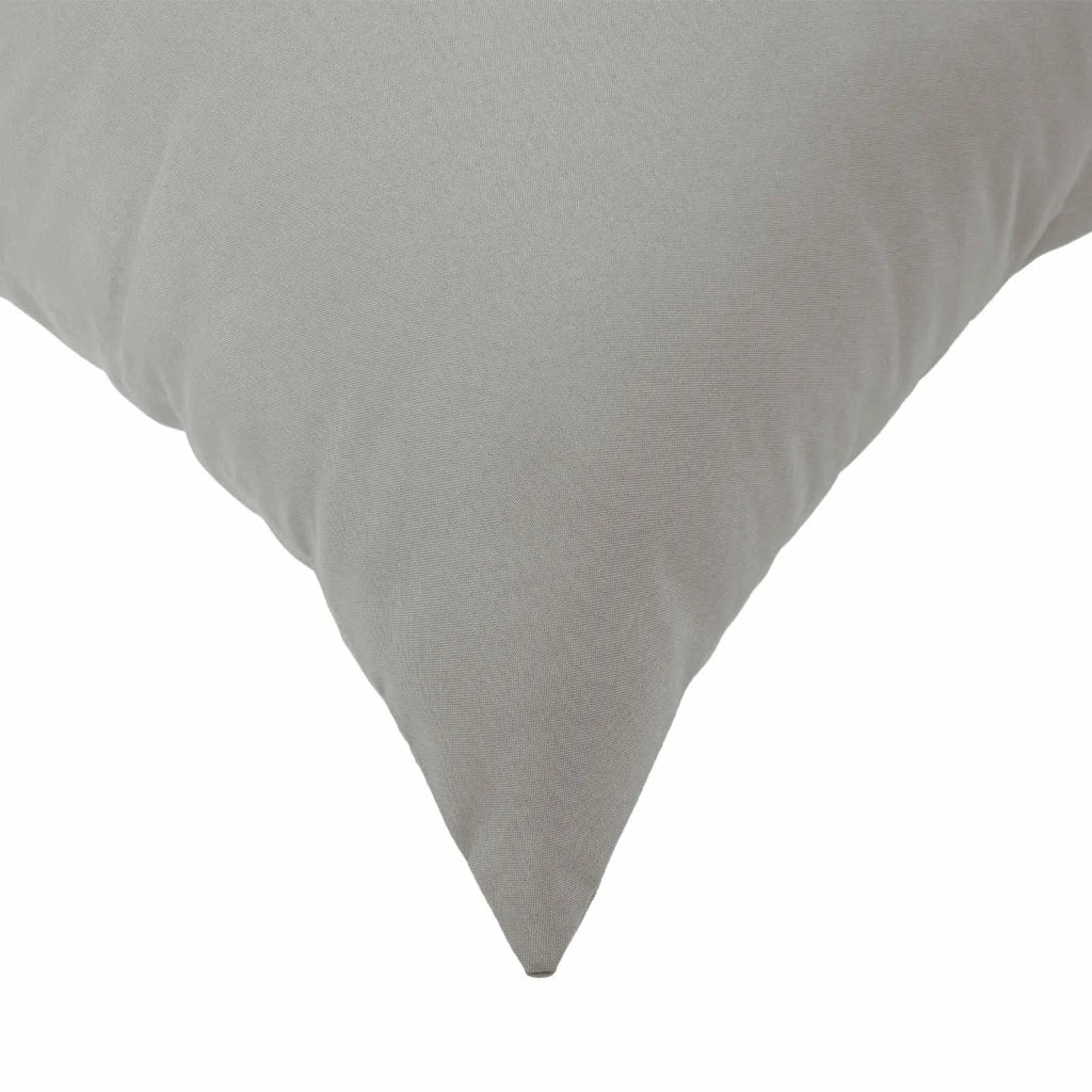 Federa 2 pcs HEERLEN Grigio 40 x 80 cm Poliestere 910027