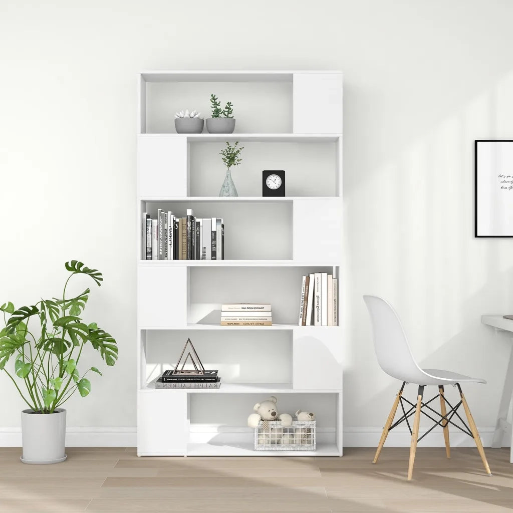 Divisorio-Paravento Stanza Bianco 100x24x188 cm