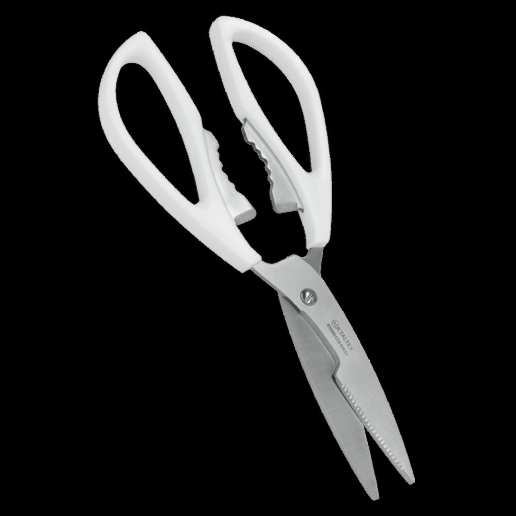 Forbici Inox Manico Plastica Abs Cm 20 Brico - Metaltex