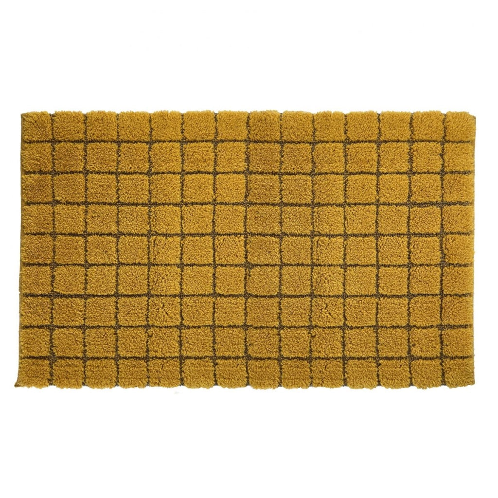 TAPPETO PLAZA 60X110CM OLD GOLD IN COTONE
