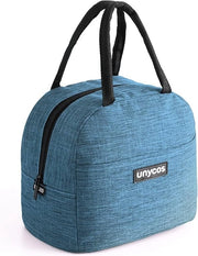 Borsa termica per pranzo, ufficio, viaggio o scuola (blu) 7L