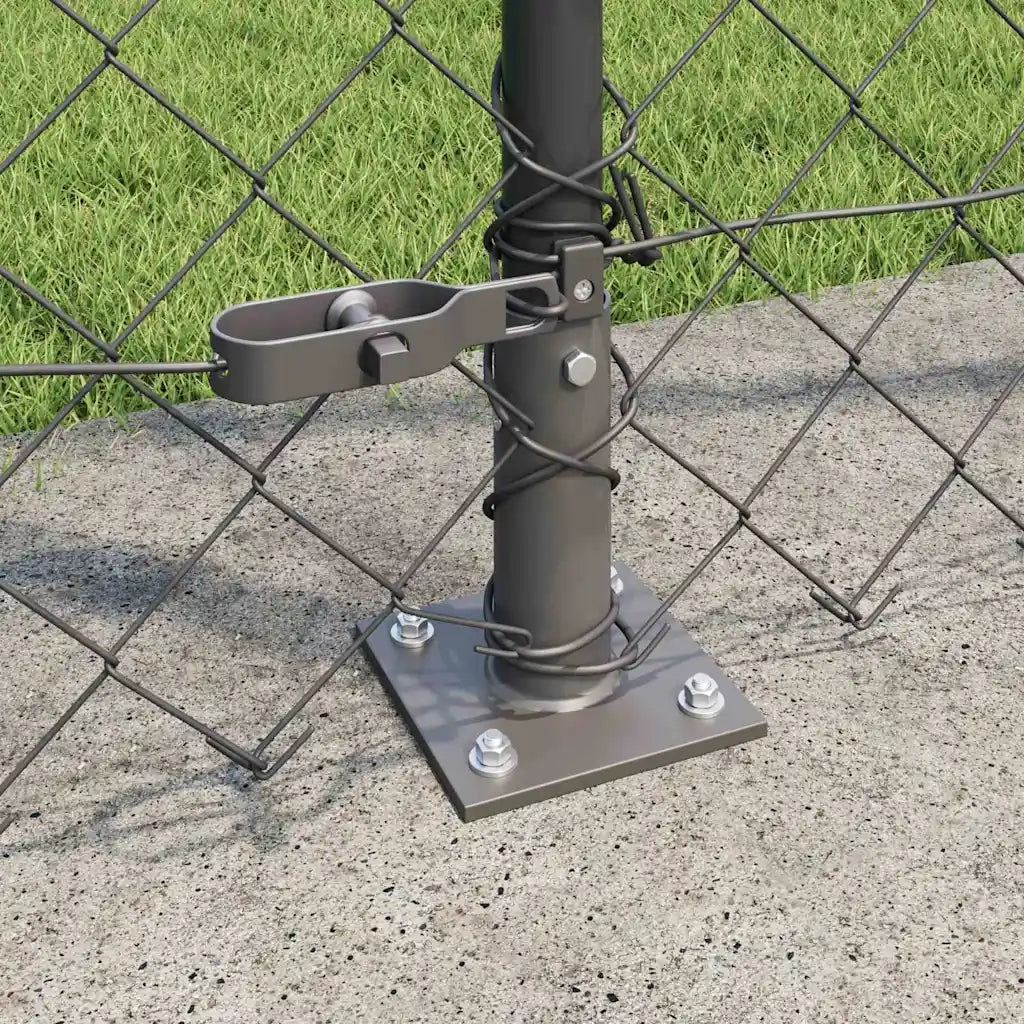 Palo della recinzione Grigio 25 x 1,5 m (mesh 60 x 60 mm)