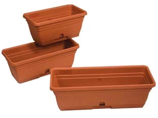 BALCONETTA MAXIMELISSA CON RISERVA ACQUA- - cm.45x25x21h. - 6 pezzi ICS