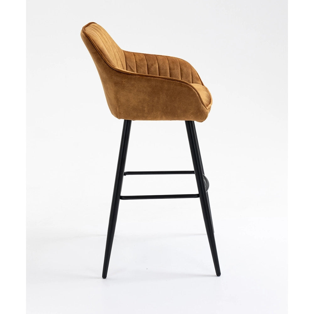 Sedia da bar BODIE (curry)