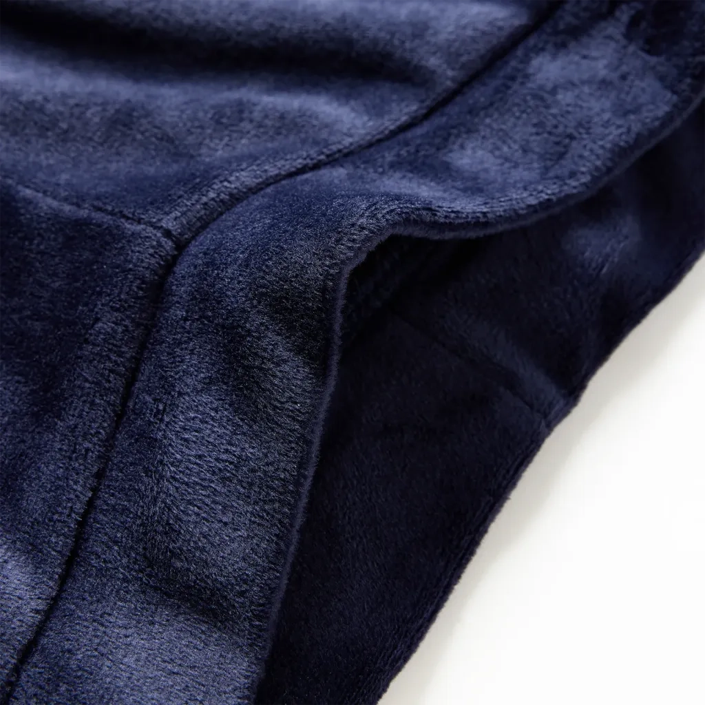 Pantaloni da Bambino in Velluto Blu Scuro 92 14399