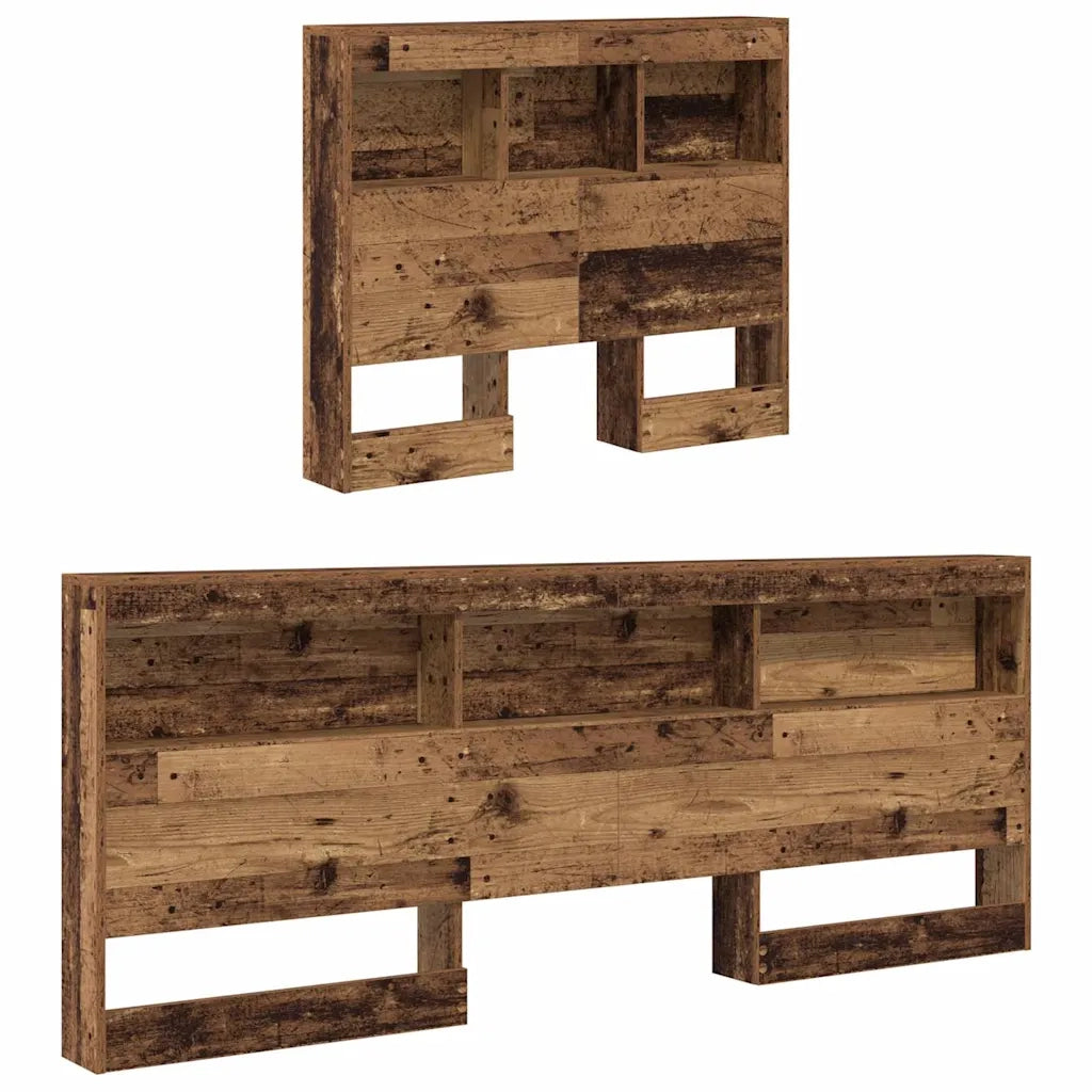 Testata contenitore Legno vecchio 75 cm Legno multistrato 3335531