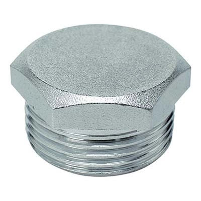 TAPPO M OTTONE CROMATO 290 GEBO - 3/4M- 10 pezzi