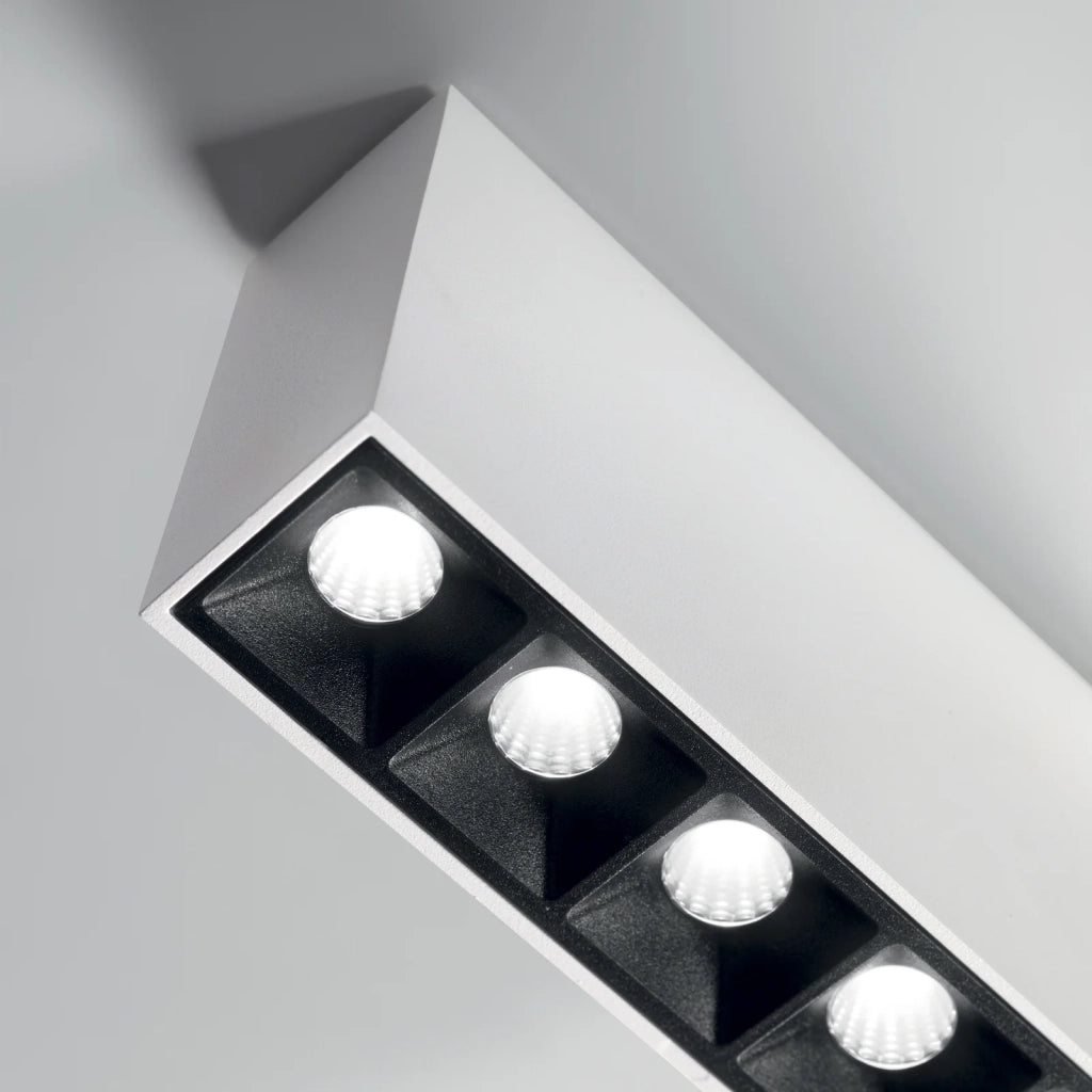 Plafoniera Lika 1 Luce Led Integrato Nero 6W Ip20