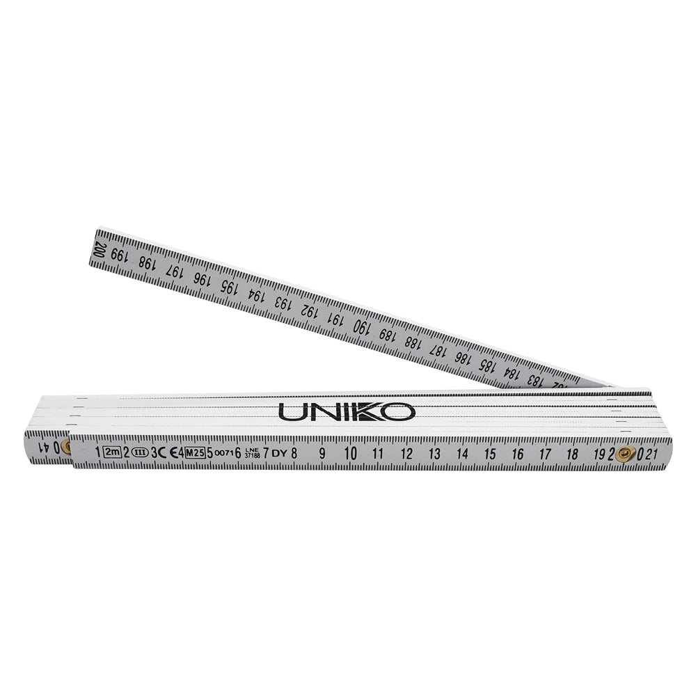 DOPPIO METRO 'UNIKO' mt.2 - pieghevole in plastica- 10 pezzi  - UNIKO