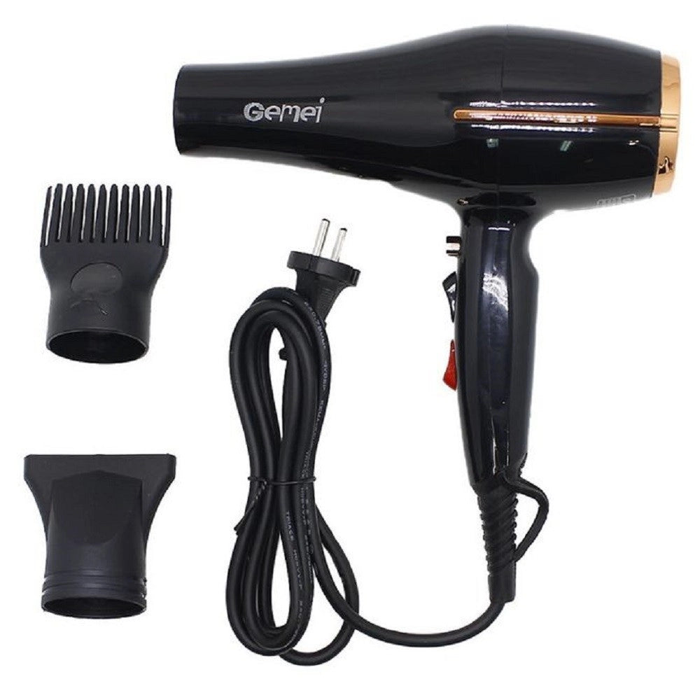 Trade Shop - Asciugacapelli Phon Professionale Gm-1780 3000w Con Emissione Ioni Beccucci -
