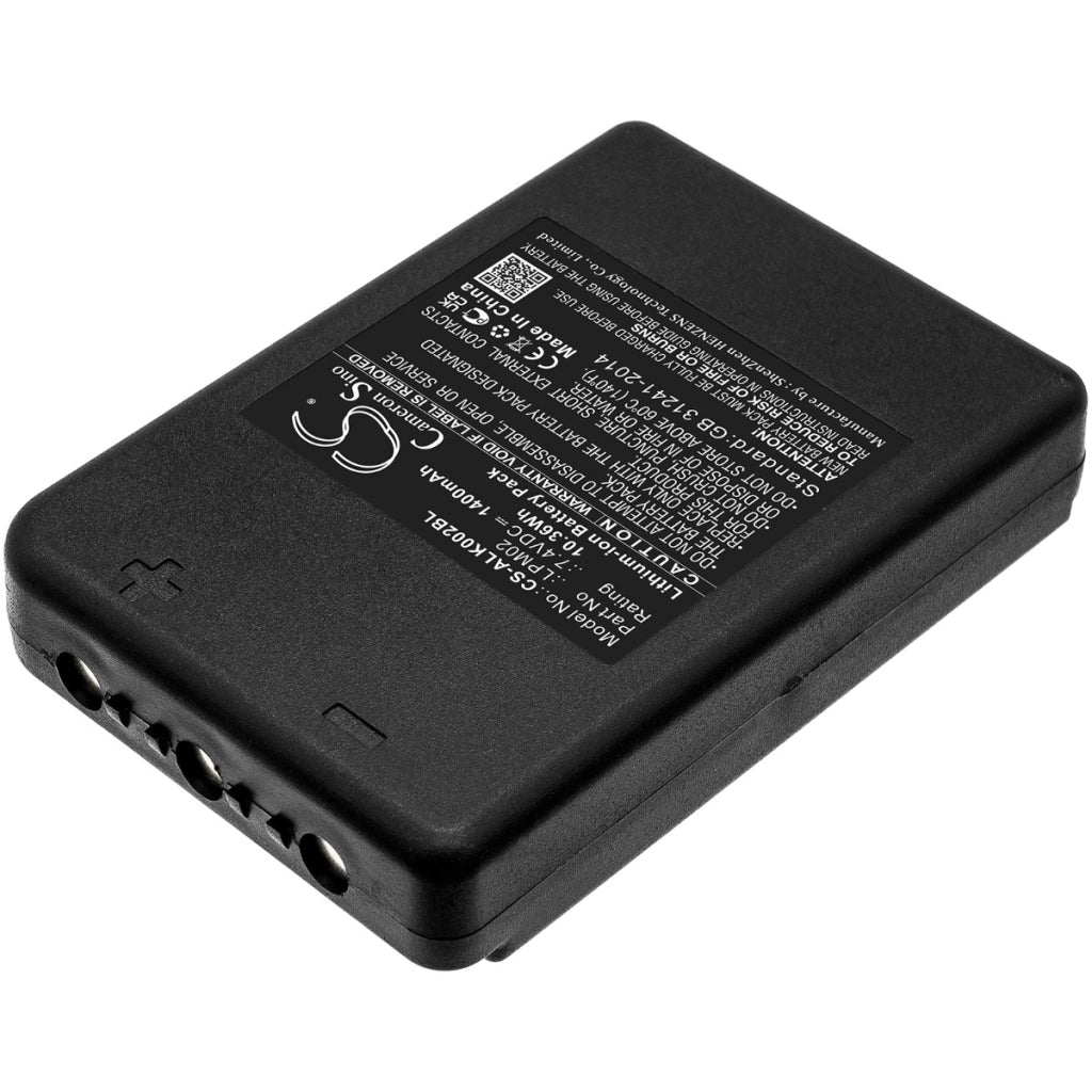 BATTERIA COMPATIBILE AUTEC LPM02 7,4V 1400mAh