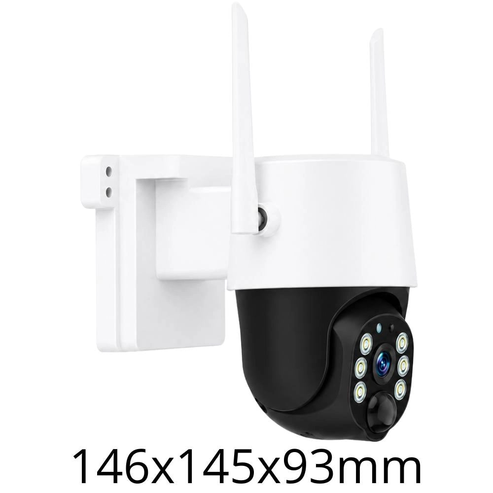 Telecamera ip wifi 4mp con batteria pannello solare e micro sd
