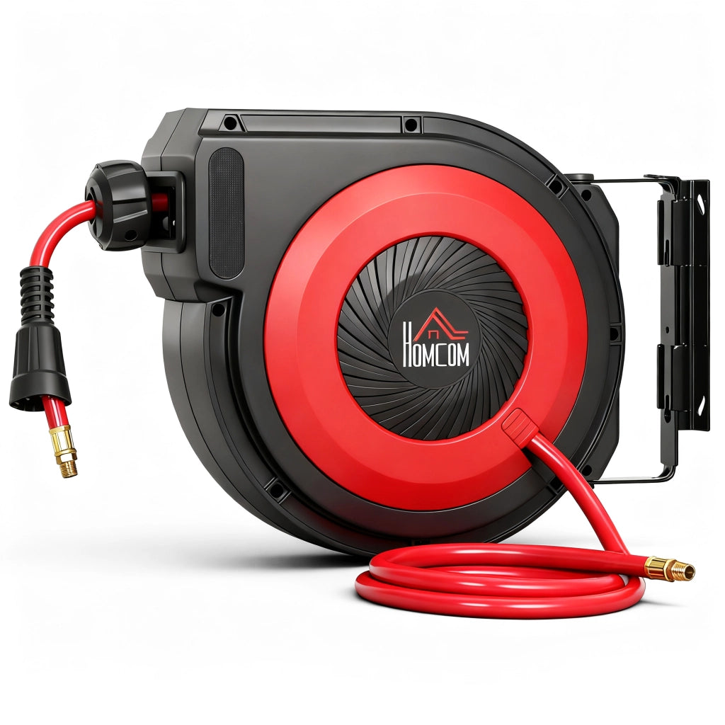Avvolgitubo per Irrigazione ¨C Minimal ¨C 16,5 m, Rosso e Nero