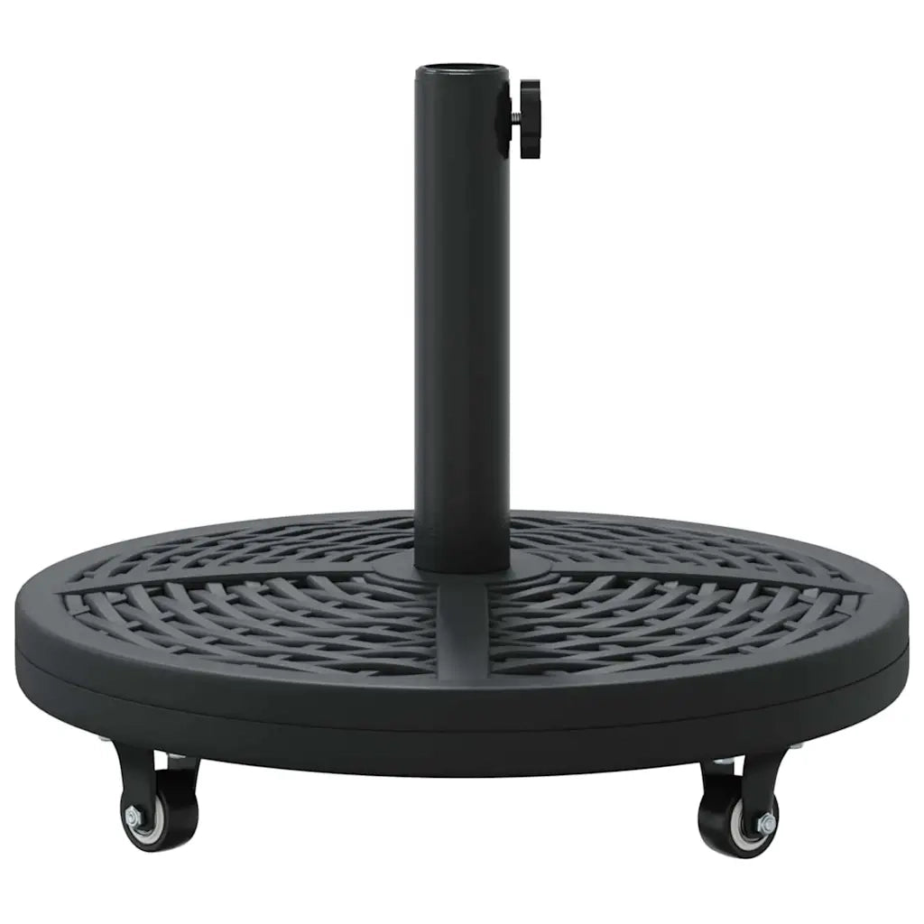 Base per ombrellone Art déco Nero Ø 45 x 39,5 cm Ferro 42002568