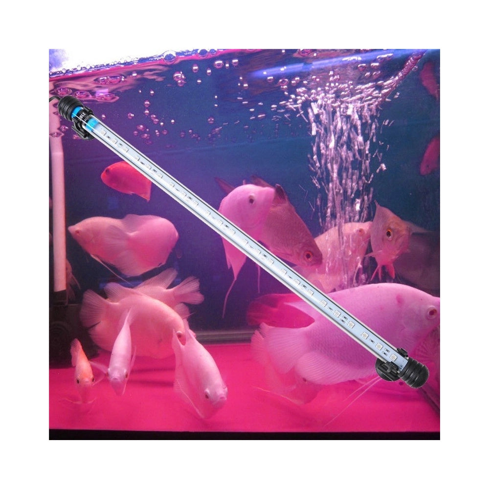 Trade Shop - Lampada Immersione Led Per Acquario Tubo Led T4 Dee Luce Pesci Rgb -    -40 Cm   -