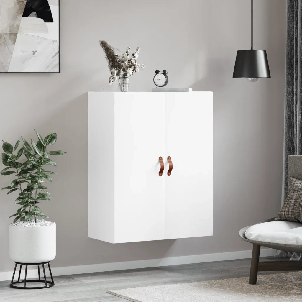 Mobile a Parete Bianco 69,5x34x90 cm 828396